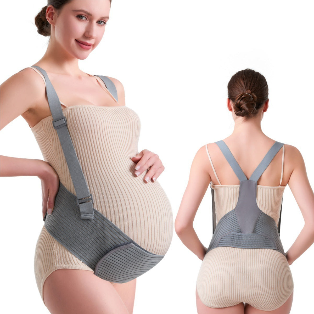 ⭐⭐⭐⭐⭐ 5.0 (6 152 vendus ) Ceinture de soutien de grossesse abdominale pour soulager les douleurs dorsales